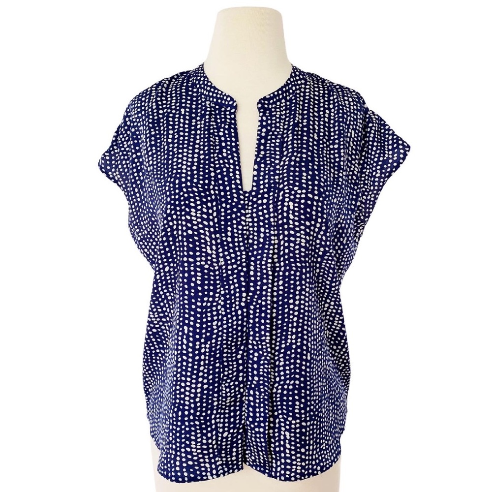 Collective Concepts Blur polka dot blouse size S